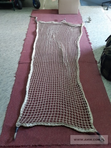 Sprzęt do zabezpieczania skoków i zjazdów (niesprawny) - pakiet zawierający 5 poz. asort. (wg oddzielnego wykazu), w tym m.in.: siatki zabezpieczające, wózki zjazdowe itp. 